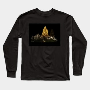 Golden Christmas Tree Long Sleeve T-Shirt